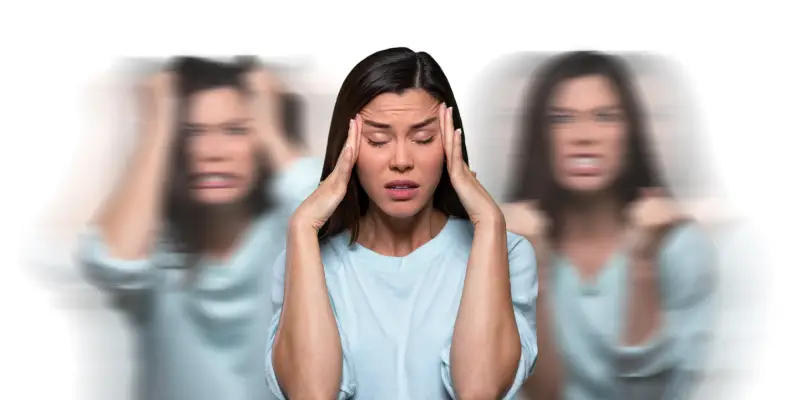 borderline com oscilações de humor intensas